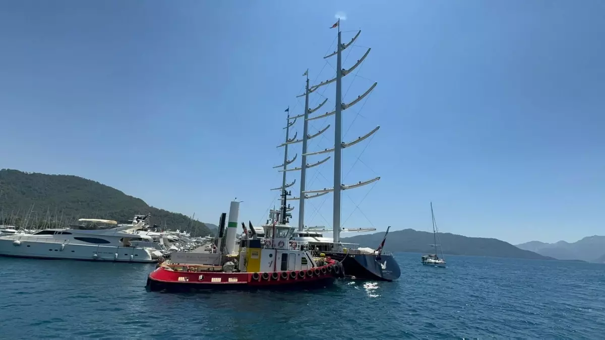 Marmaris'e Lüks Yelkenli: Maltese Falcon