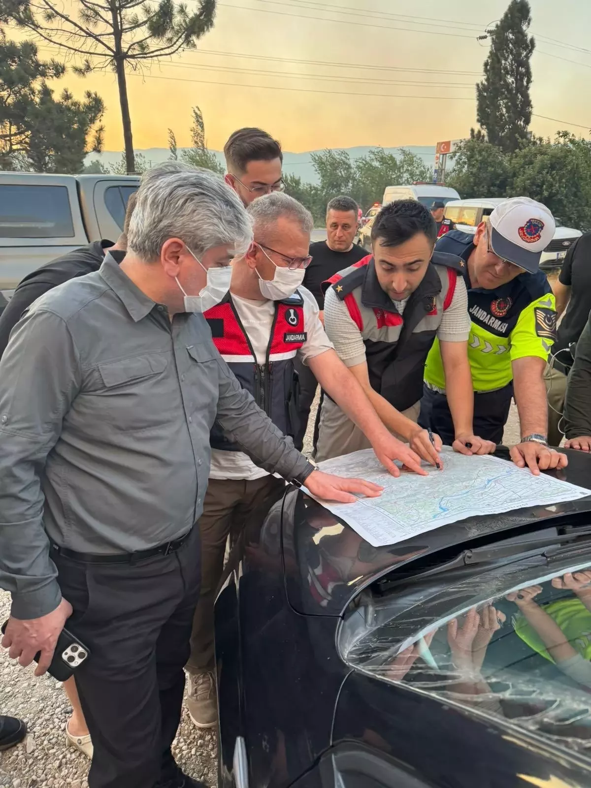 Geyve'de İki Mahalle Boşaltıldı