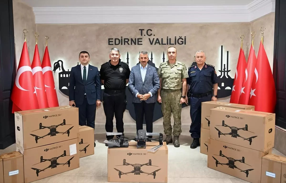 Edirne'ye Yeni Nesil İHA'lar Eklendi
