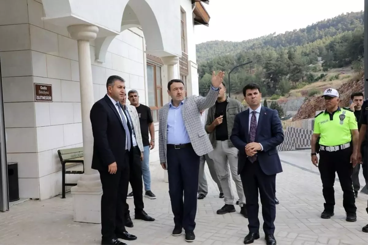 Vali Işın, Ilıca Termal Tatil Köyü'yü İnceledi