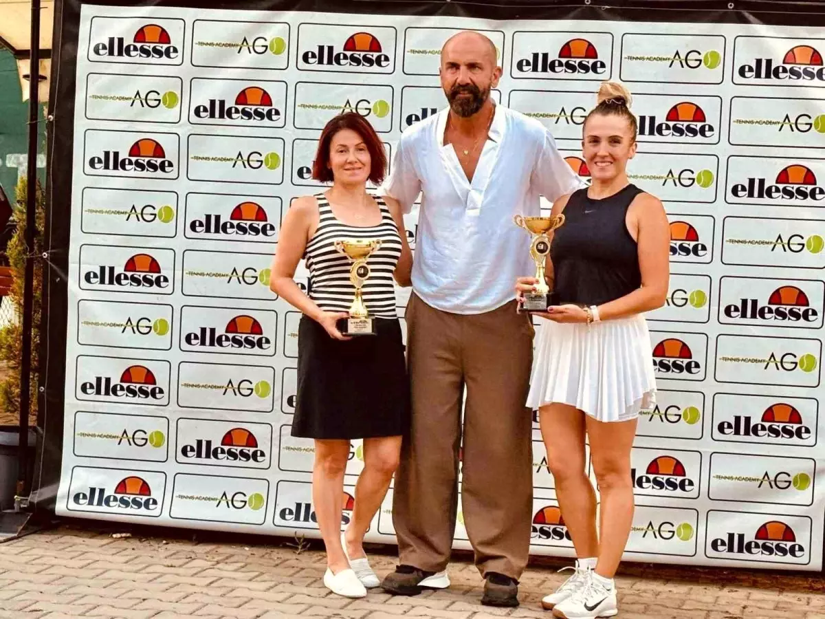 Bartın'da 50. Tenis Turnuvası Yapıldı