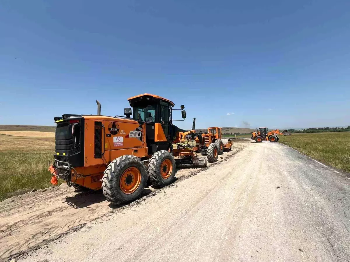 Ani Ören Yeri Yolu Genişletiliyor