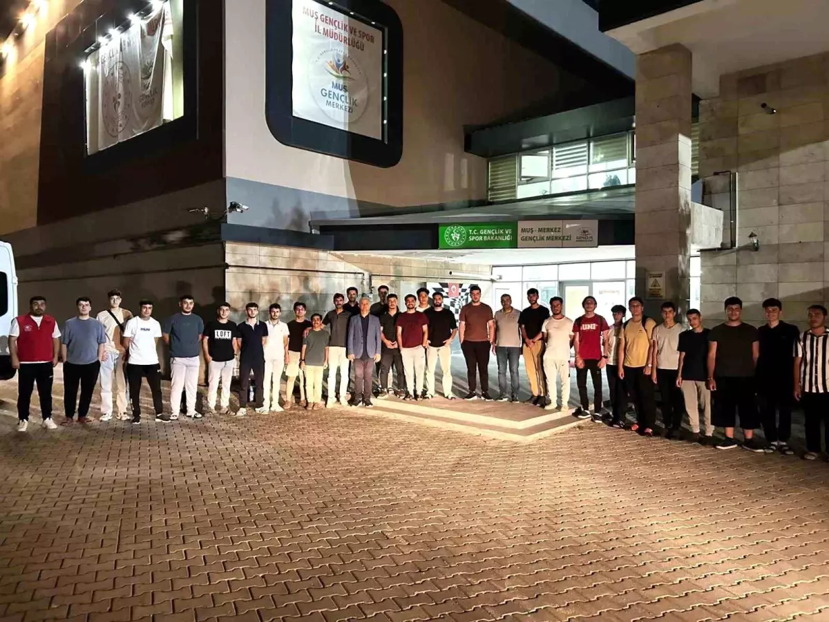 Gençler Rize'ye Uğurlandı