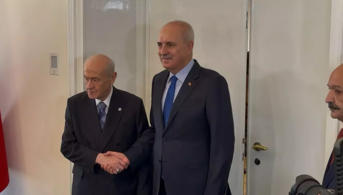 Kurtulmuş Bahçeli'yi Ziyaret Etti
