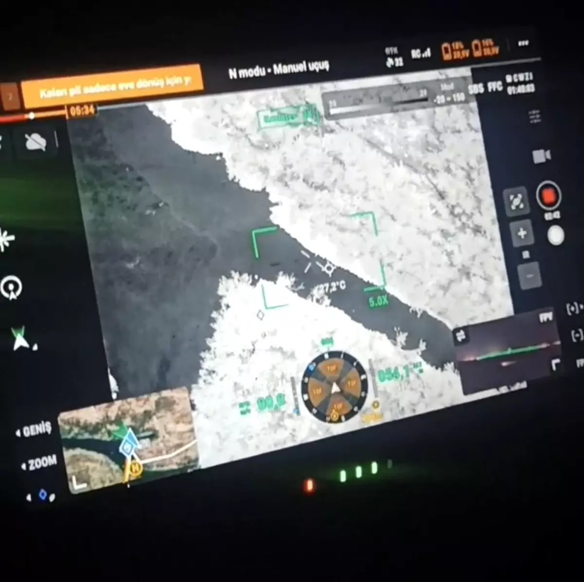Kaybolan Hayvanlar Termal Dronla Bulundu