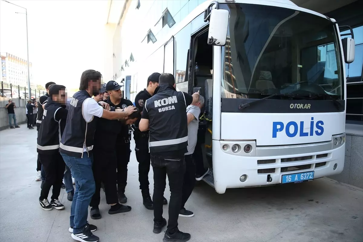 Bursa'da Çetkinler Çetesi Operasyonu