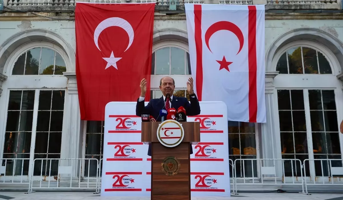 KKTC Cumhurbaşkanı Tatar: Kıbrıs Türkleri Yalnız Değildir