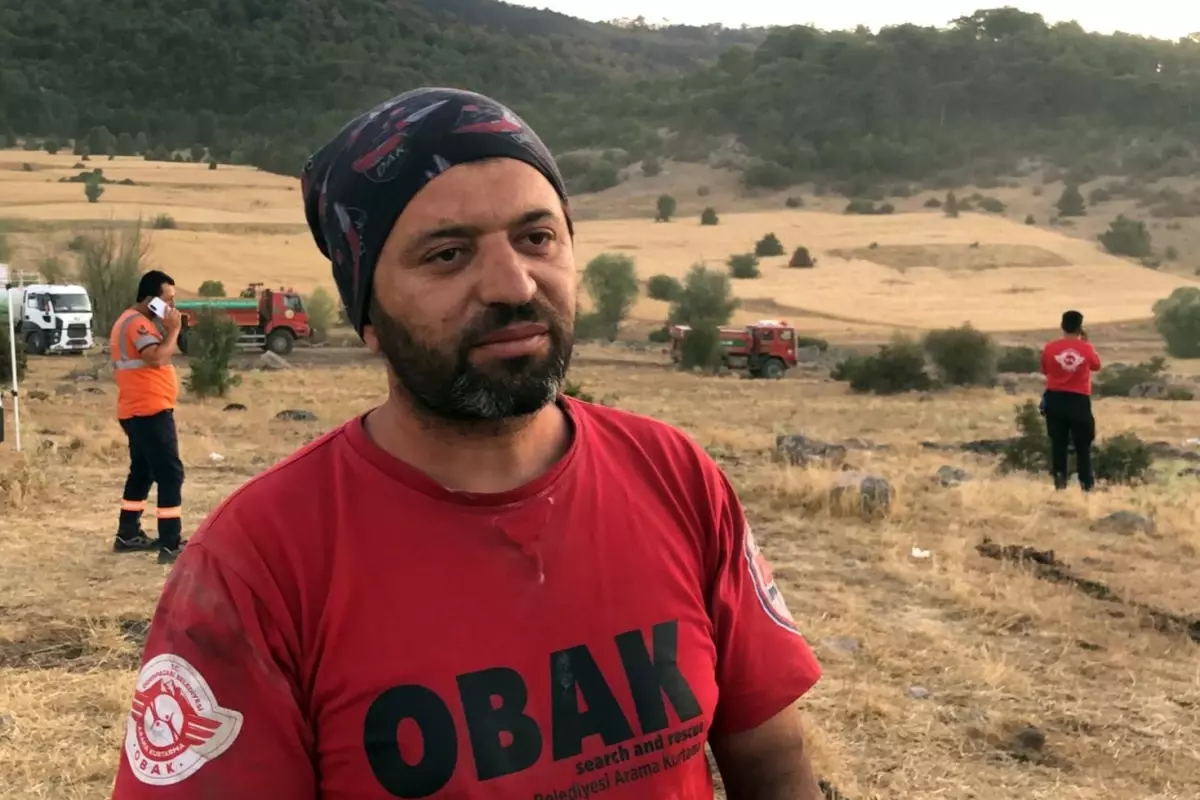 Orman yangınında şehit olanların yanından son ayrılanlardan OBAK ekip lideri Ercan Temel Açıklaması