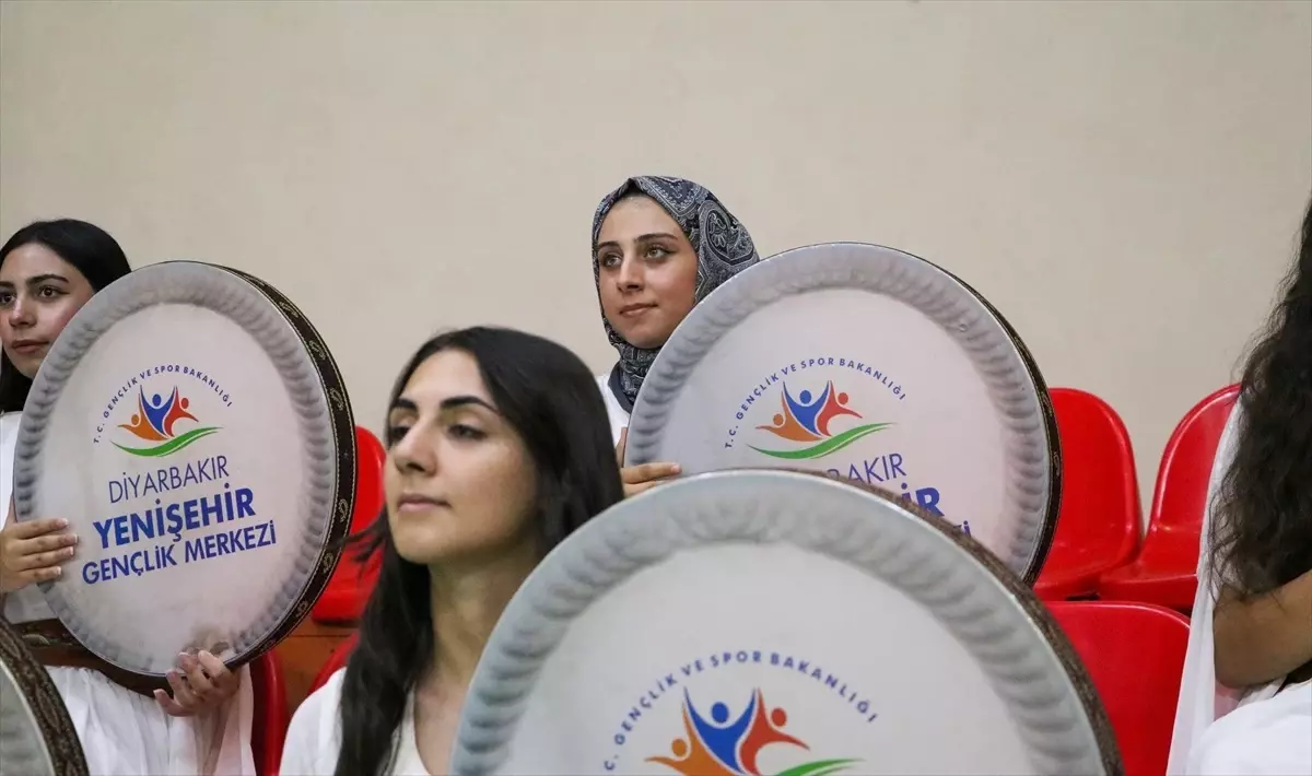 Diyarbakır'da Genç Kızların Bendir Grubu