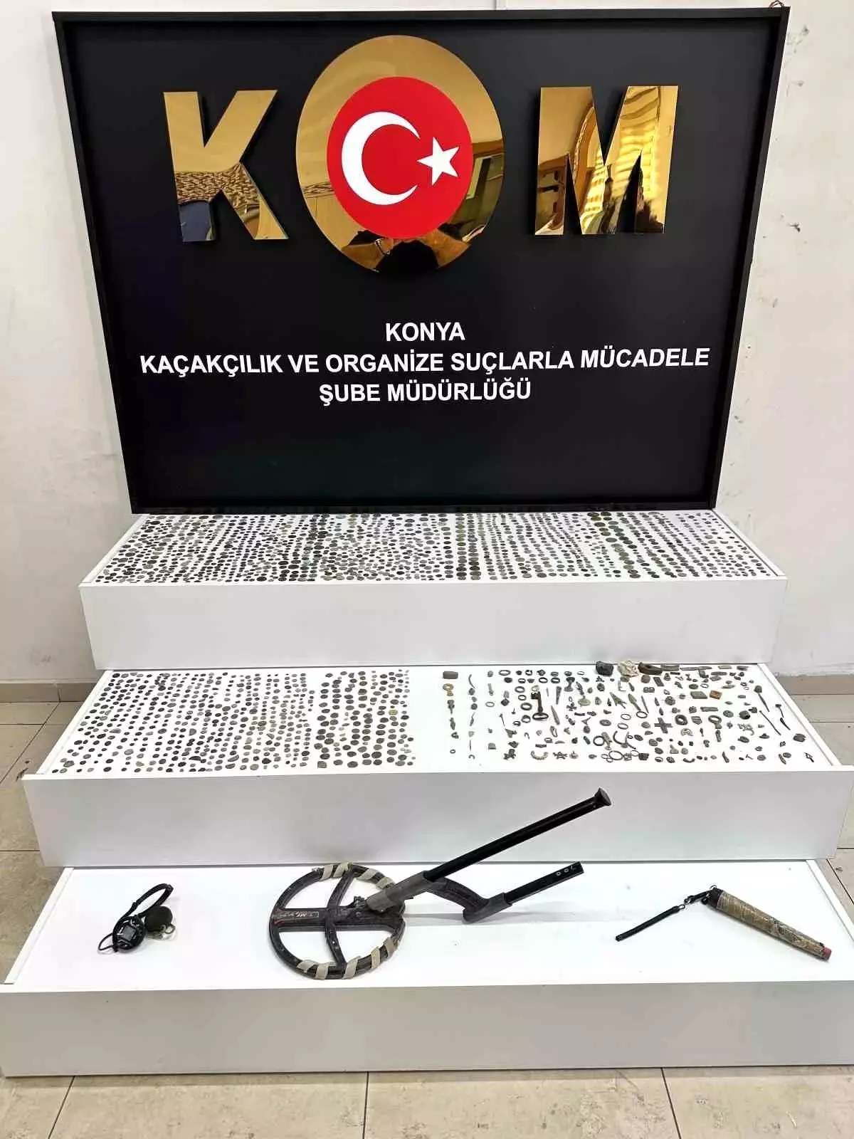Konya'da Tarihi Eser Operasyonu