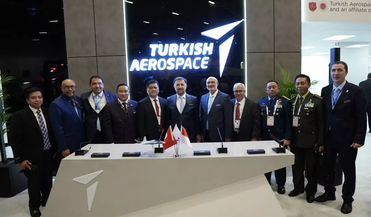 TUSAŞ, Endonezya ile KAAN Uçağı Anlaşması İmzaladı