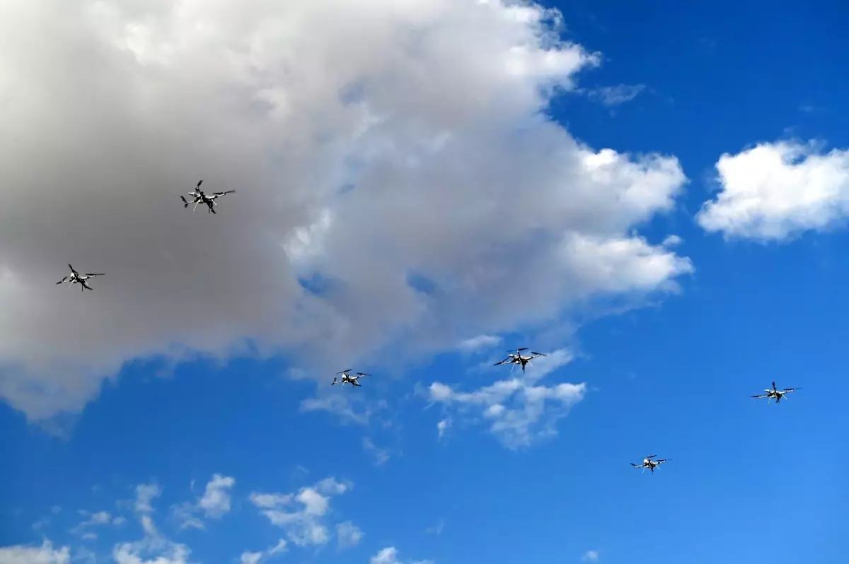 STM'den Sürü Dron Operasyonu Başarısıyla Tamamlandı