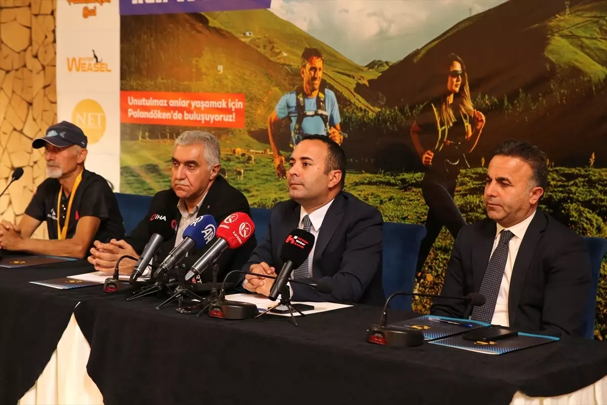 Palandöken'de Uluslararası Koşu Yarışı