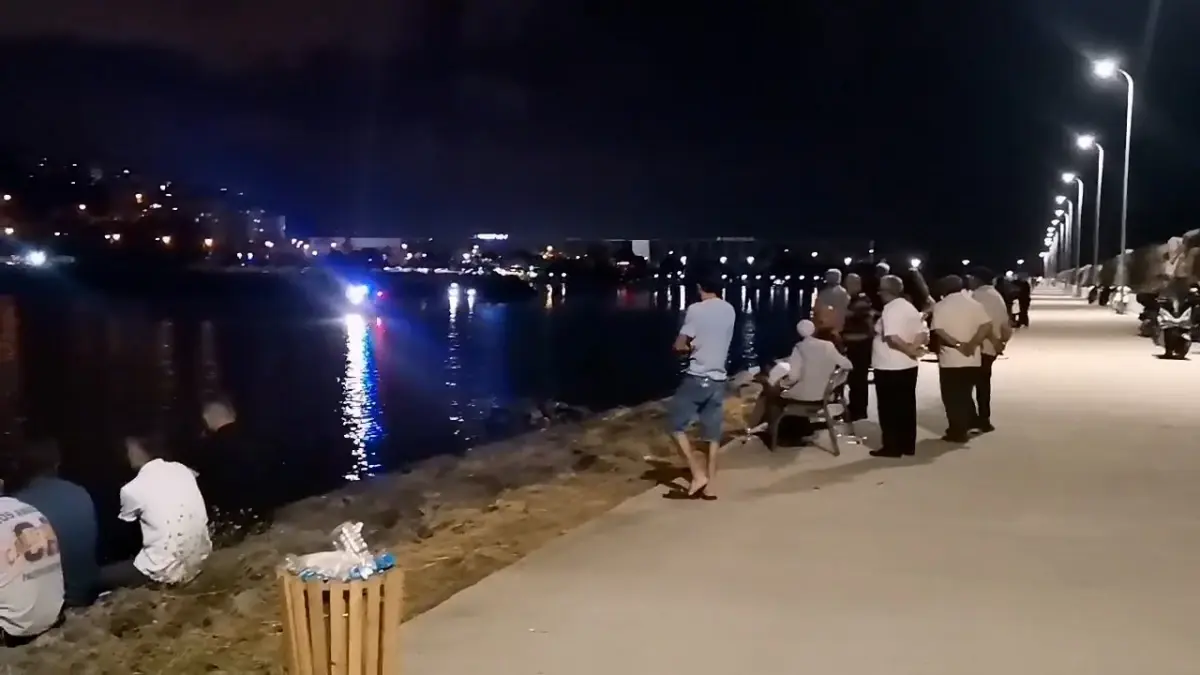 Samsun'da Denizde Kaybolan Samet Gebesoy İçin Arama Başlatıldı