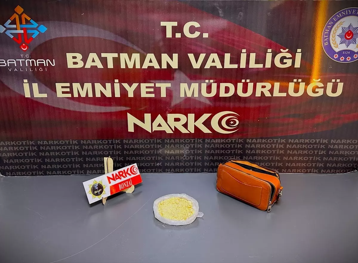 Batman'da Uyuşturucu Yakalama
