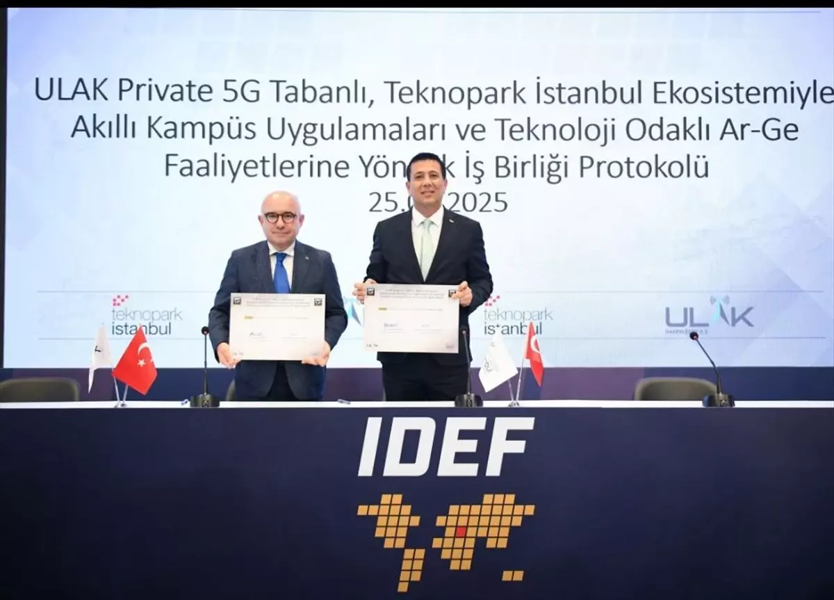 Teknopark İstanbul'dan ULAK ile Stratejik İş Birliği