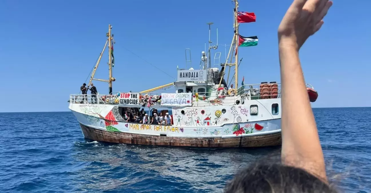 Handala Gemisinden İletişim Yeniden Sağlandı