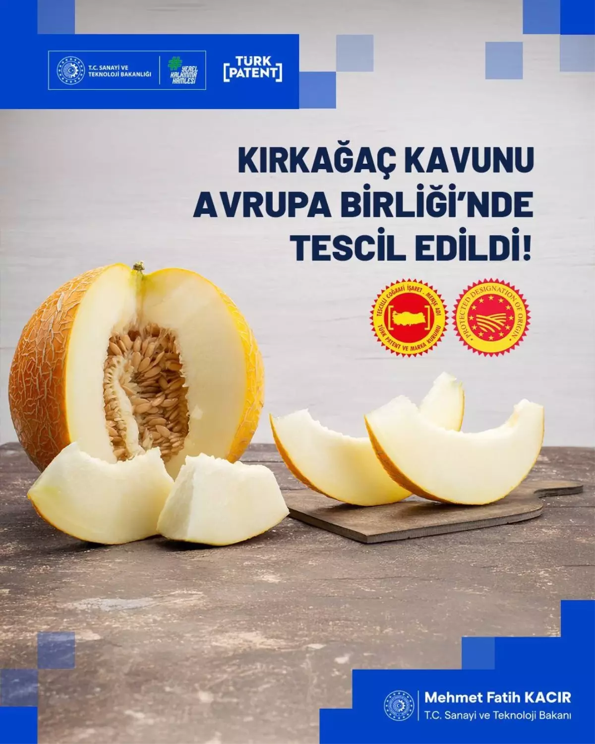 AB'de Tescillenen İki Yeni Türk Ürünü