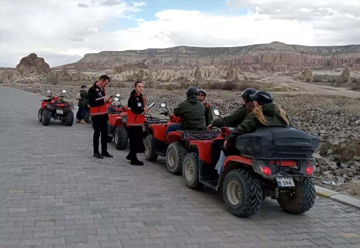 Kapadokya'da İzinsiz Arazi Araçlarına Denetim