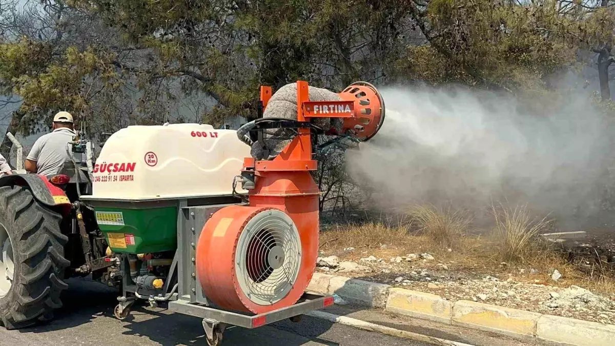 Muratpaşa'da Orman Yangını Paniğe Neden Oldu
