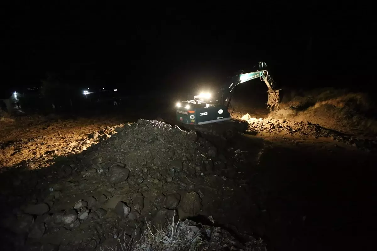 Kars'ta Şiddetli Sağanak Sel Hasarına Neden Oldu