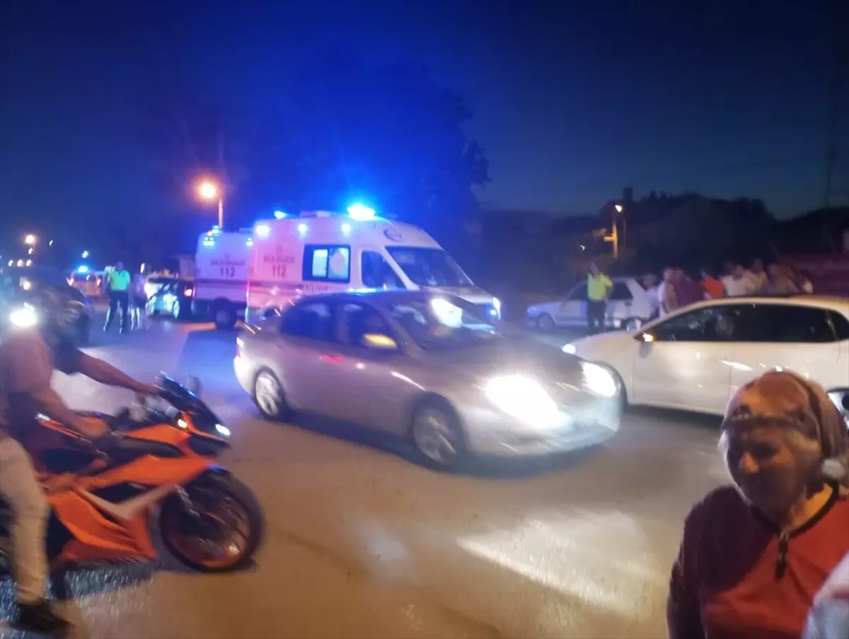 Samsun'da Elektrikli Bisiklet Kazası