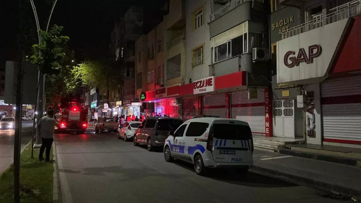 Batman'da Çatı Yangını ve Patlama