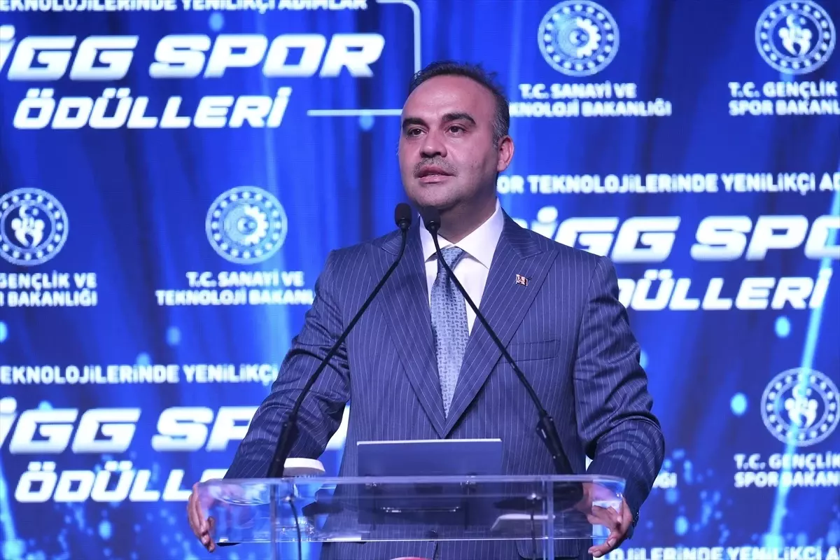 Bakan Kacır, BİGG Spor Ödülleri Töreni'nde konuştu Açıklaması