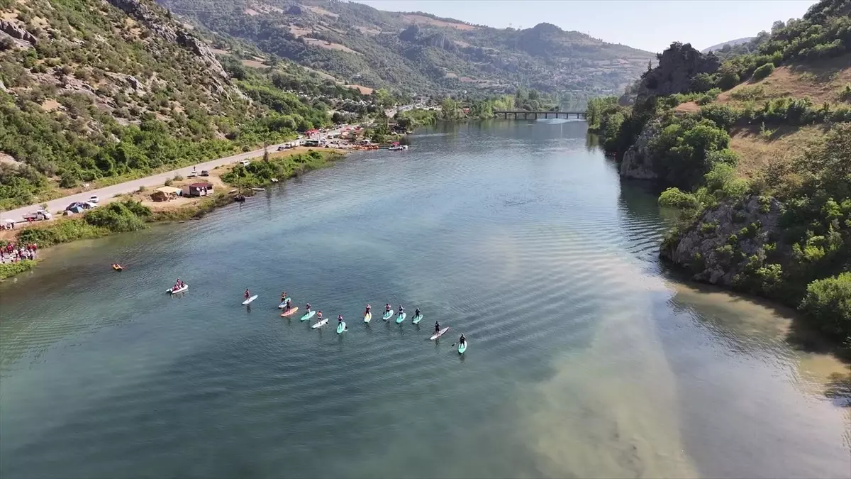 Kapıkayafest'te SUP Yarışı Heyecanı