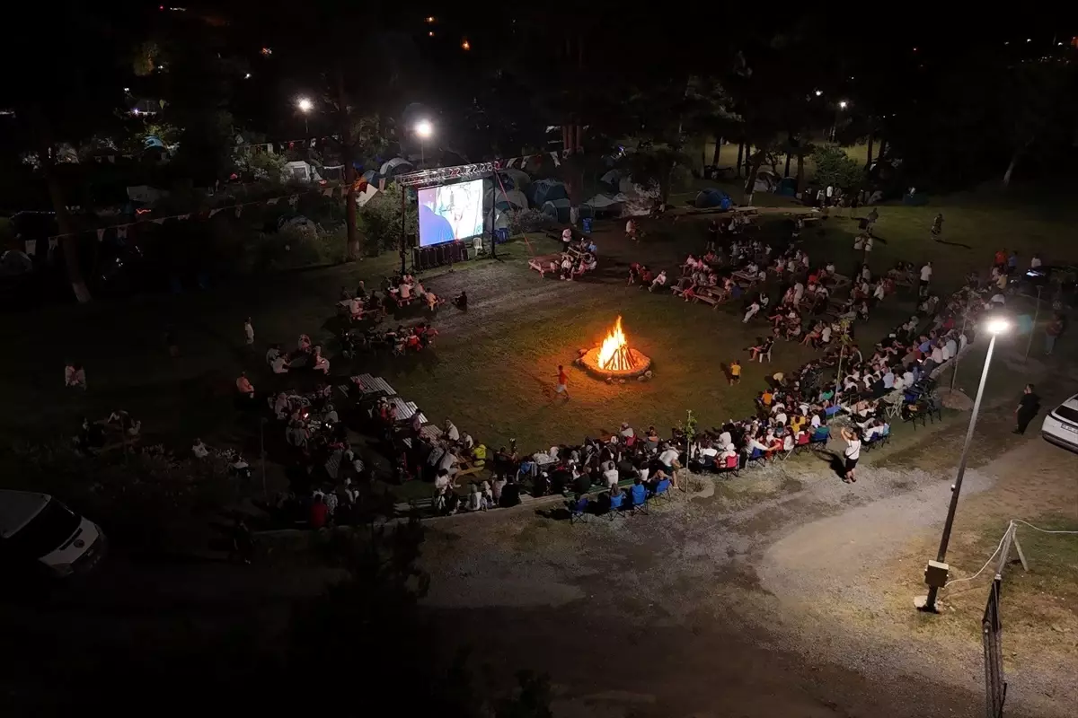 Kapıkayafest'te Kamp Ateşi Yakıldı