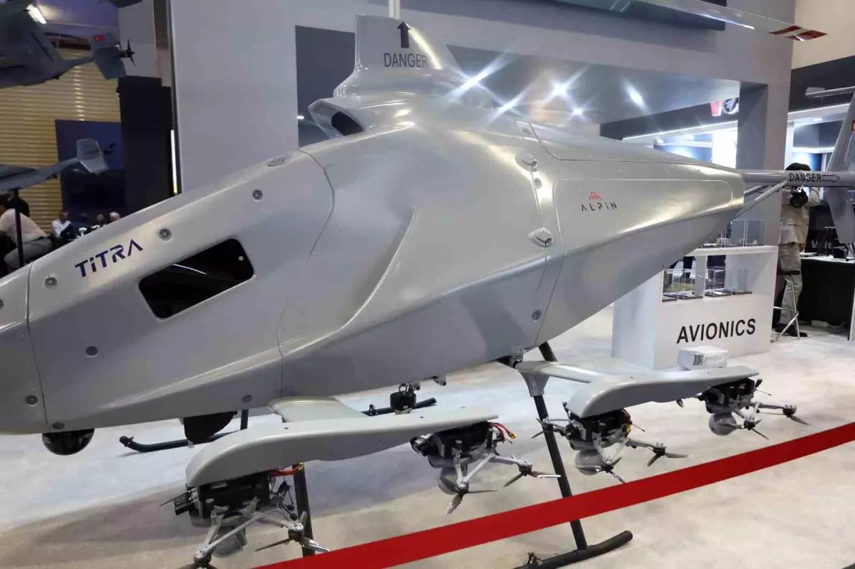 Yerli ALPİN-2 İnsansız Helikopteri Tanıtıldı