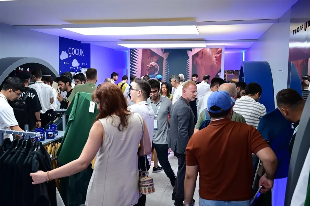 TSKGV, IDEF 2025'te Vakıf Mağaza'yı açtı