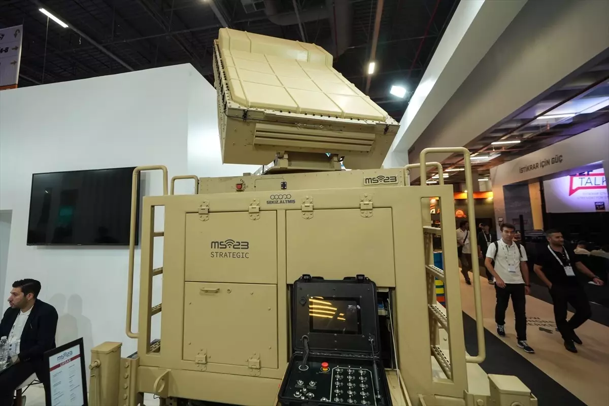 IDEF 2025'te MS23 Elektronik Harp Sistemi Tanıtıldı