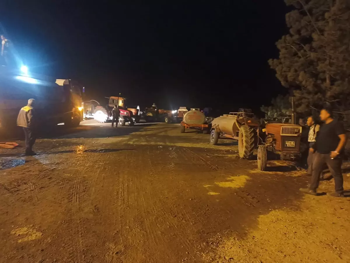 Orhaneli'nde Orman Yangını Kontrol Altına Alındı