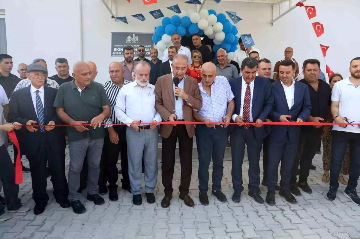 Hatay'da Çok Amaçlı Salonun Açılışı Yapıldı