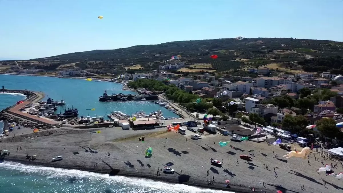 Uçurtma Festivali Renkli Görüntülerle Doldu