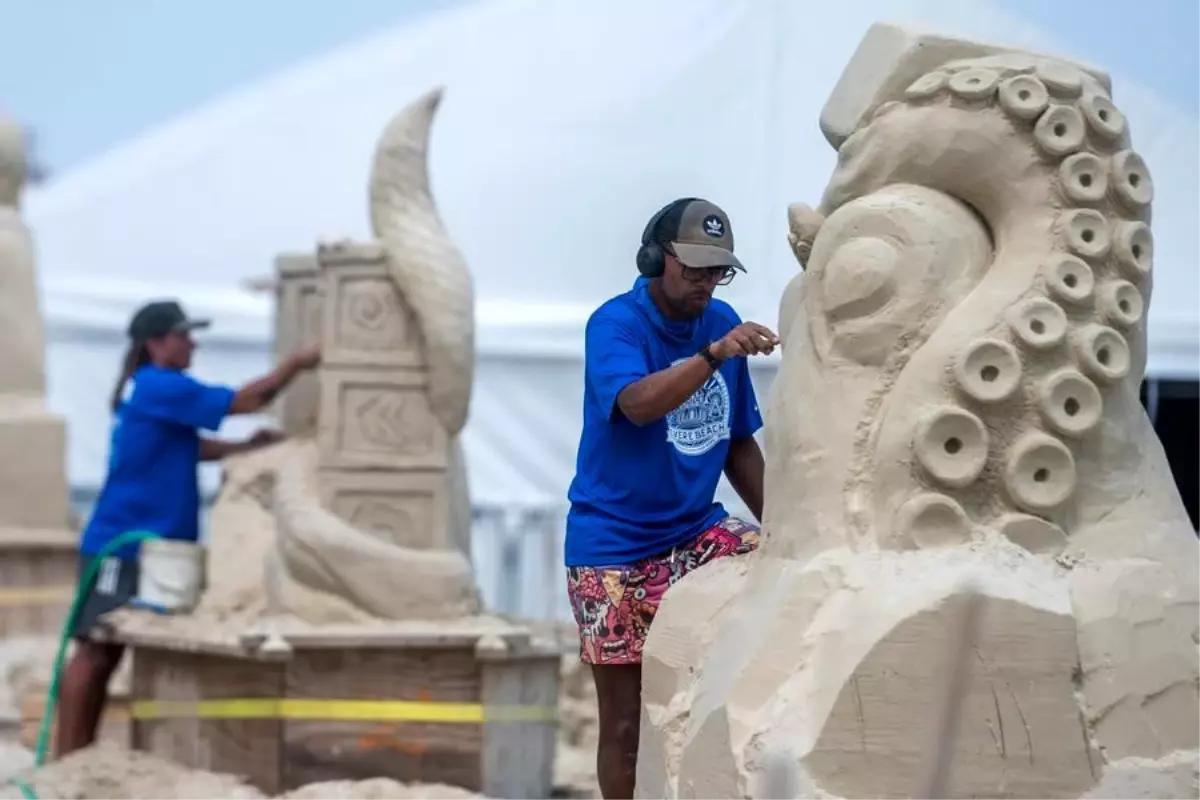 Kum Heykel Festivali Revere'de Coşkuyla Gerçekleşti