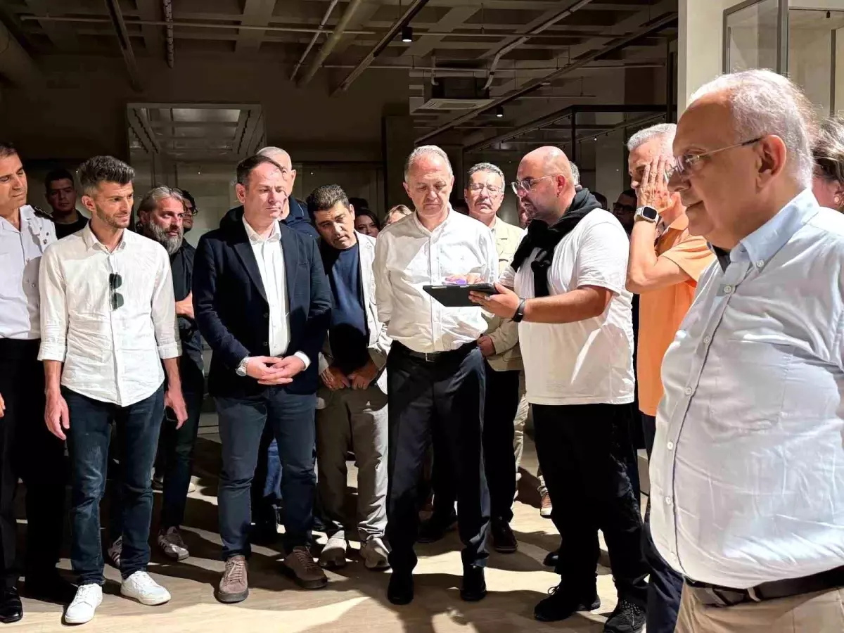 Kültür ve Turizm Bakan Yardımcısı Ermenek'te Müzede İncelemelerde Bulundu