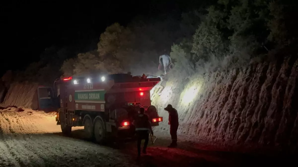 Turgutlu'da Orman Yangını Kontrol Altına Alındı