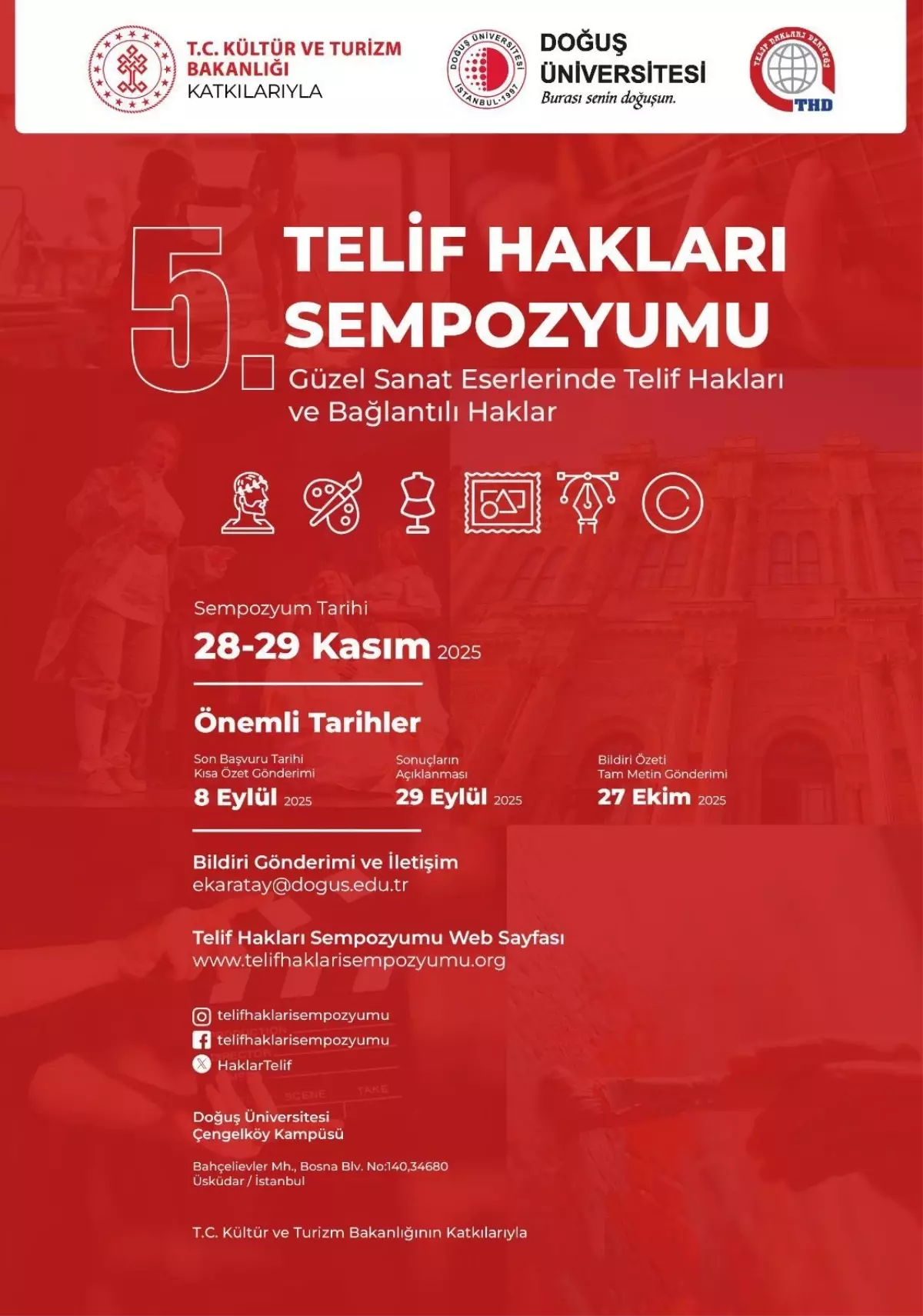 Telif Hakları Sempozyumu'ndan 'güzel sanatlar' camiasına bildiri çağrısı