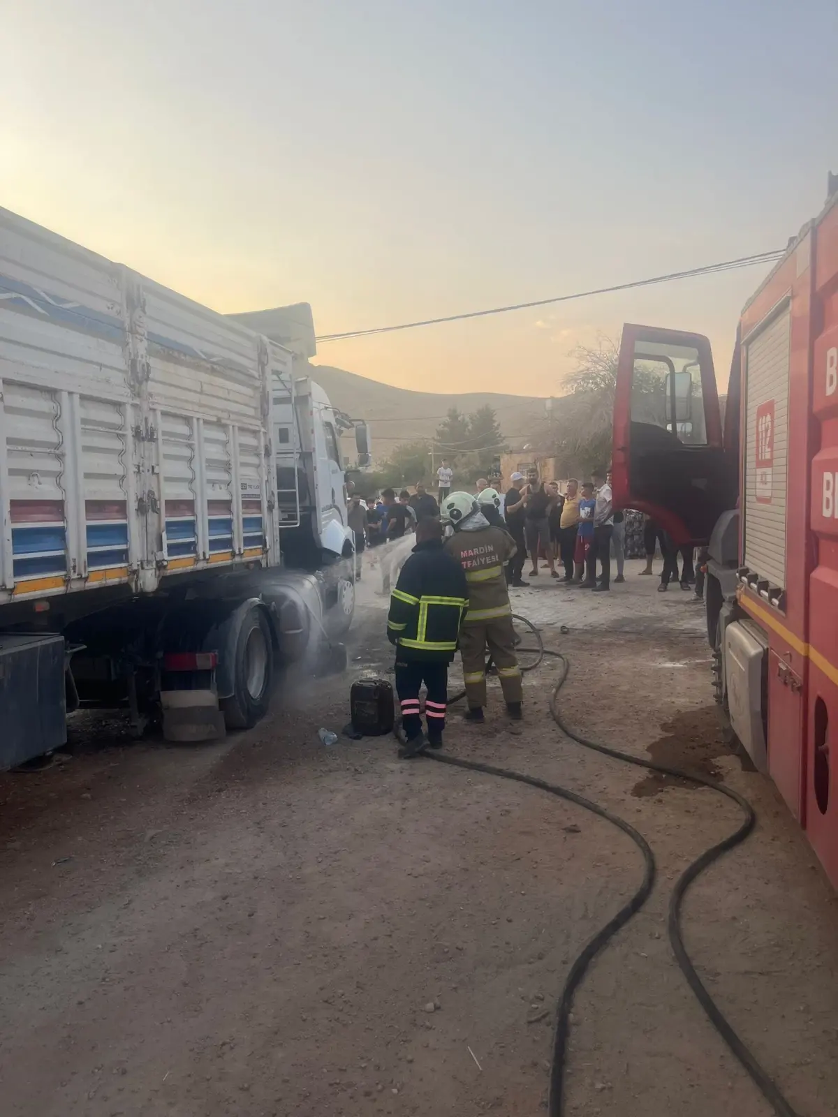 Mardin'de TIR Patlaması: 7 Yaralı
