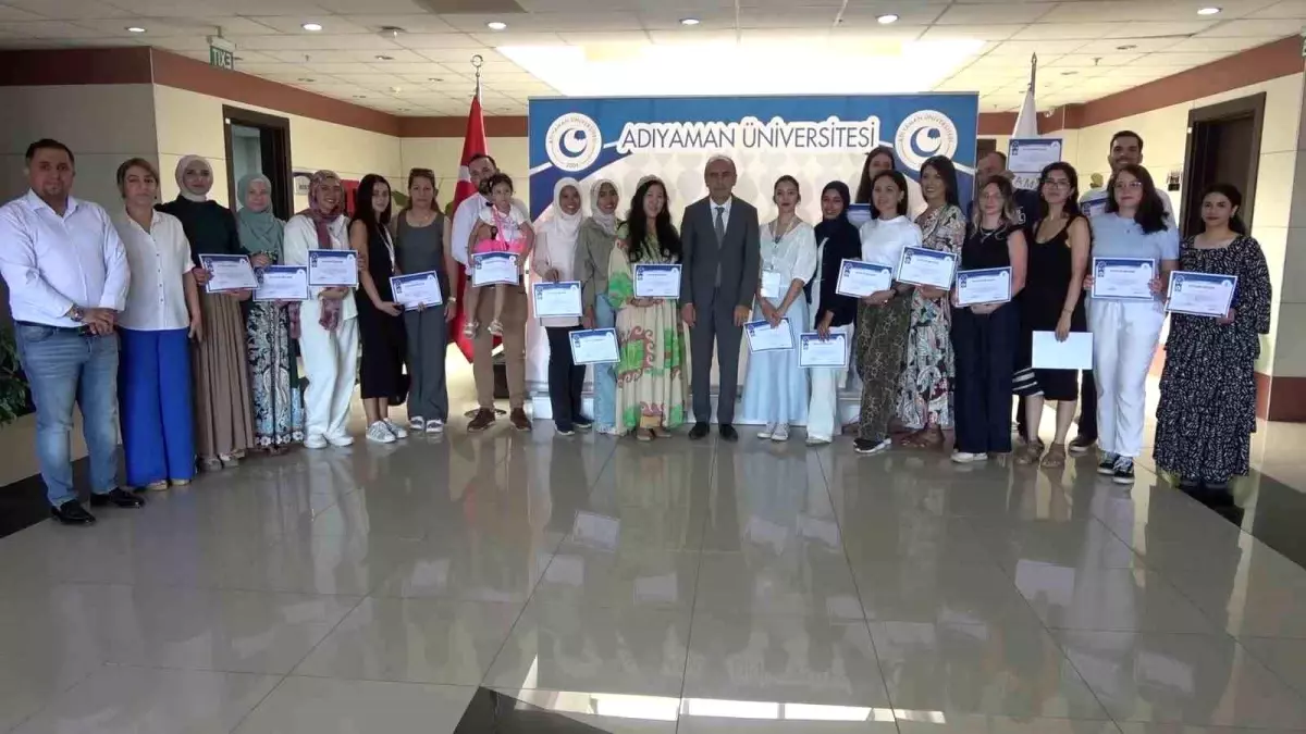 Türkçe Yaz Okulu Adıyaman'da Başarıyla Tamamlandı