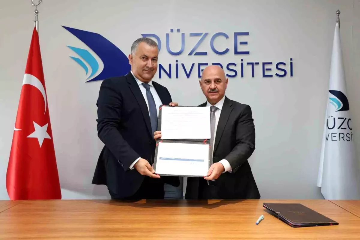 Düzce Üniversitesi'nden Bulgaristan ile İş Birliği