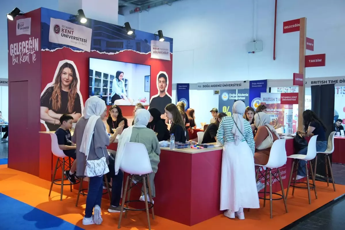 İstanbul Kent Üniversitesi Tercih Fuarı'nda