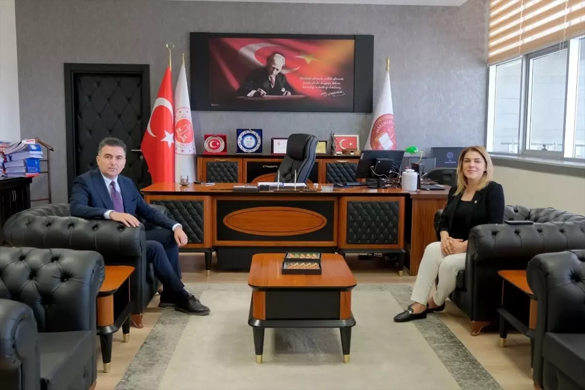 Adalet Komisyonu Başkanı'na Ziyaret