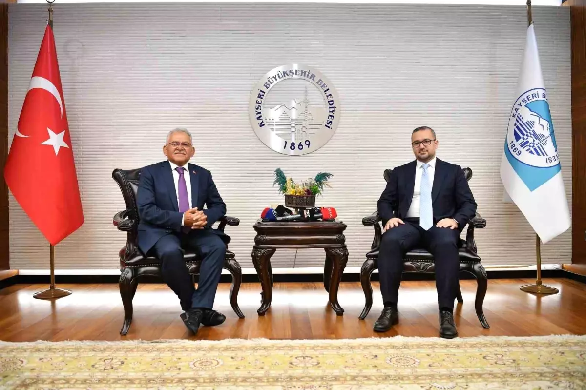 Merkez Bankası Başkanı Kayseri'de Başkan Büyükkılıç'ı Ziyaret Etti