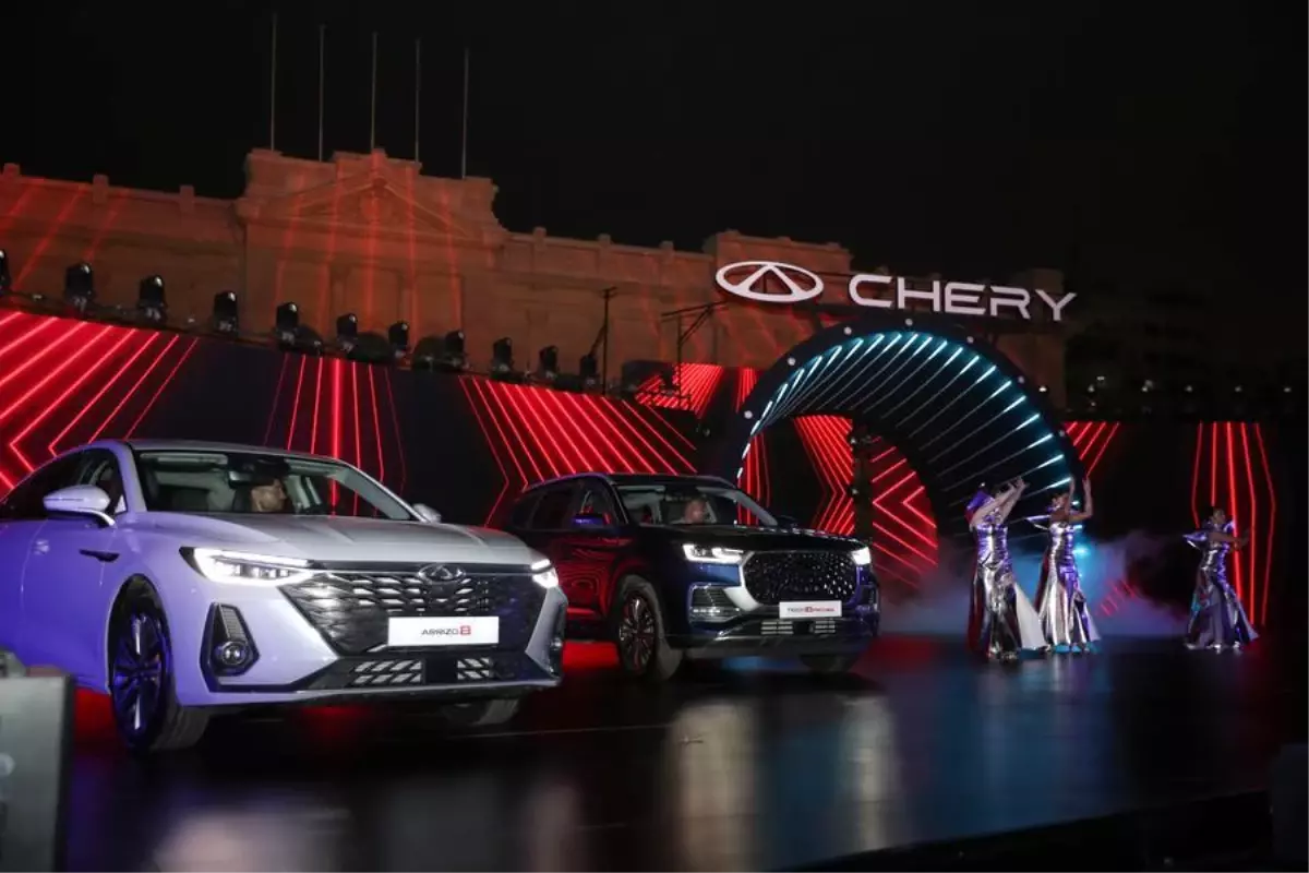 Chery, Mısır'da Beş Yeni Model Tanıttı