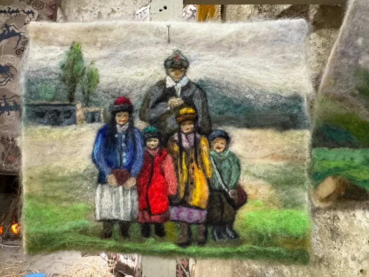 Keçe Sanatında Aytmatov İhtişamı