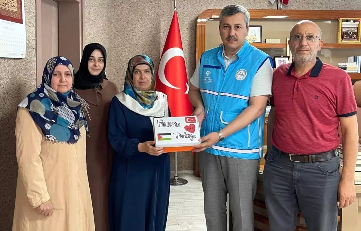 Kurs Öğrencilerinden Filistin'e Destek