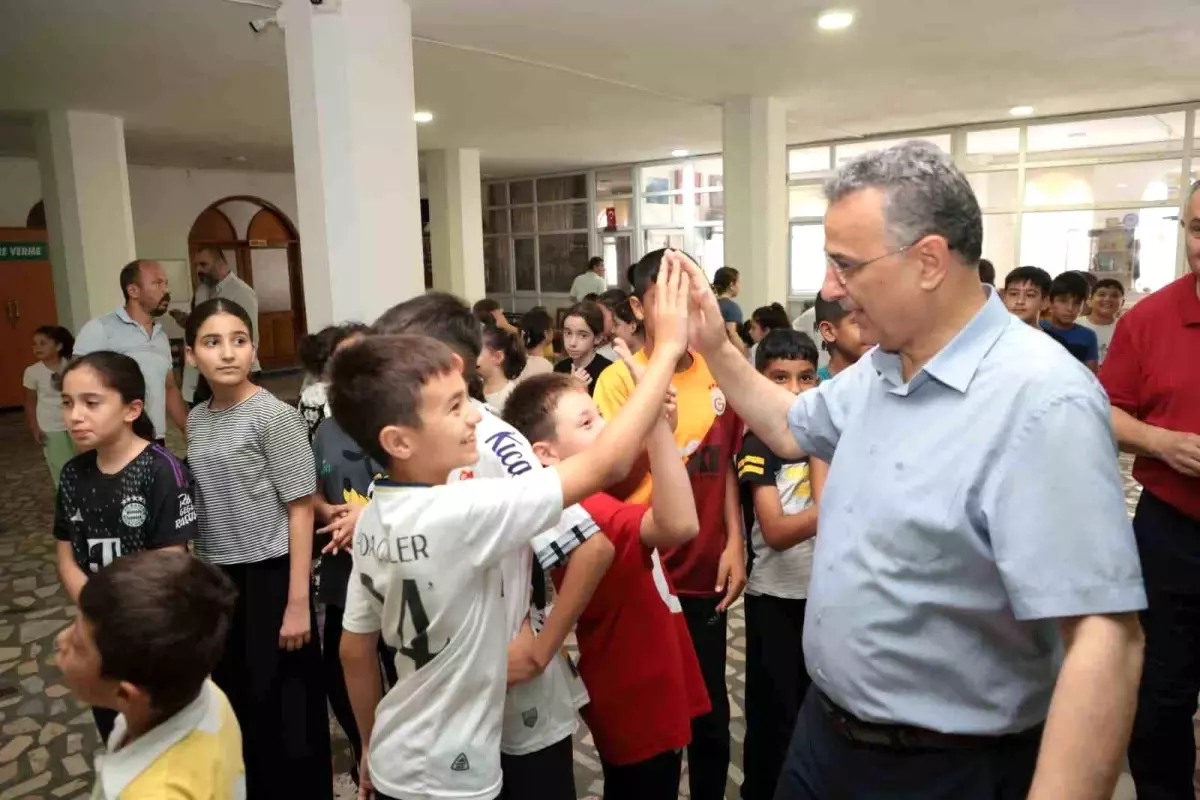 İlkadım Belediyesi'nden Çocuklara Yönelik Camiler Seninle Şenlensin Projesi